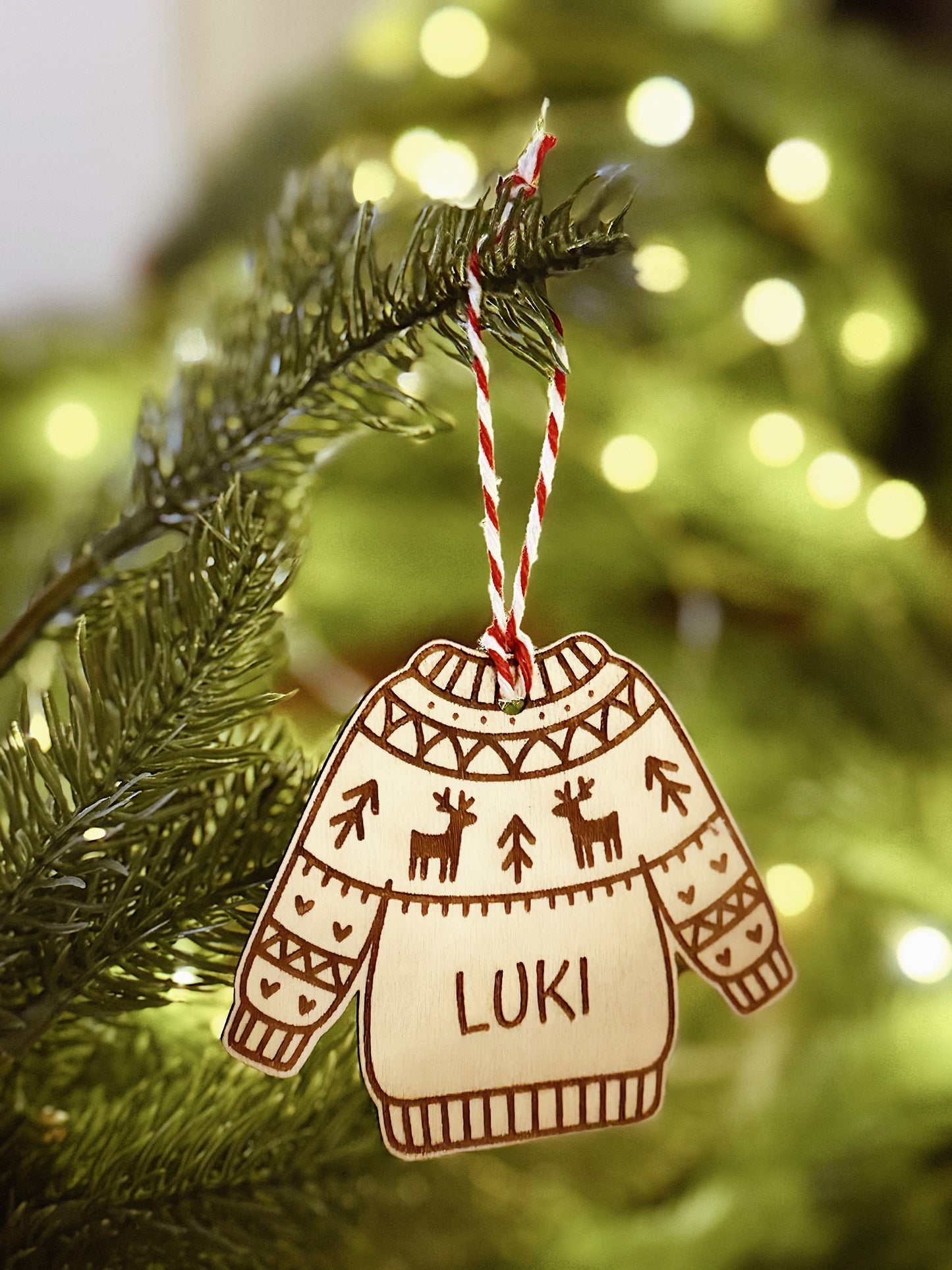 Vánoční ozdoba - Svetr