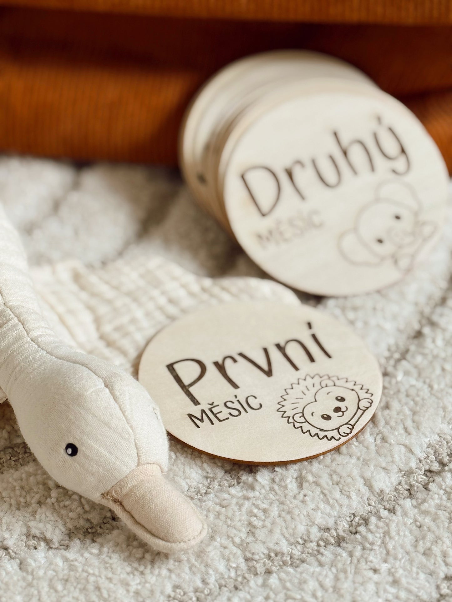 Milníkové kartičky - Zvířátka