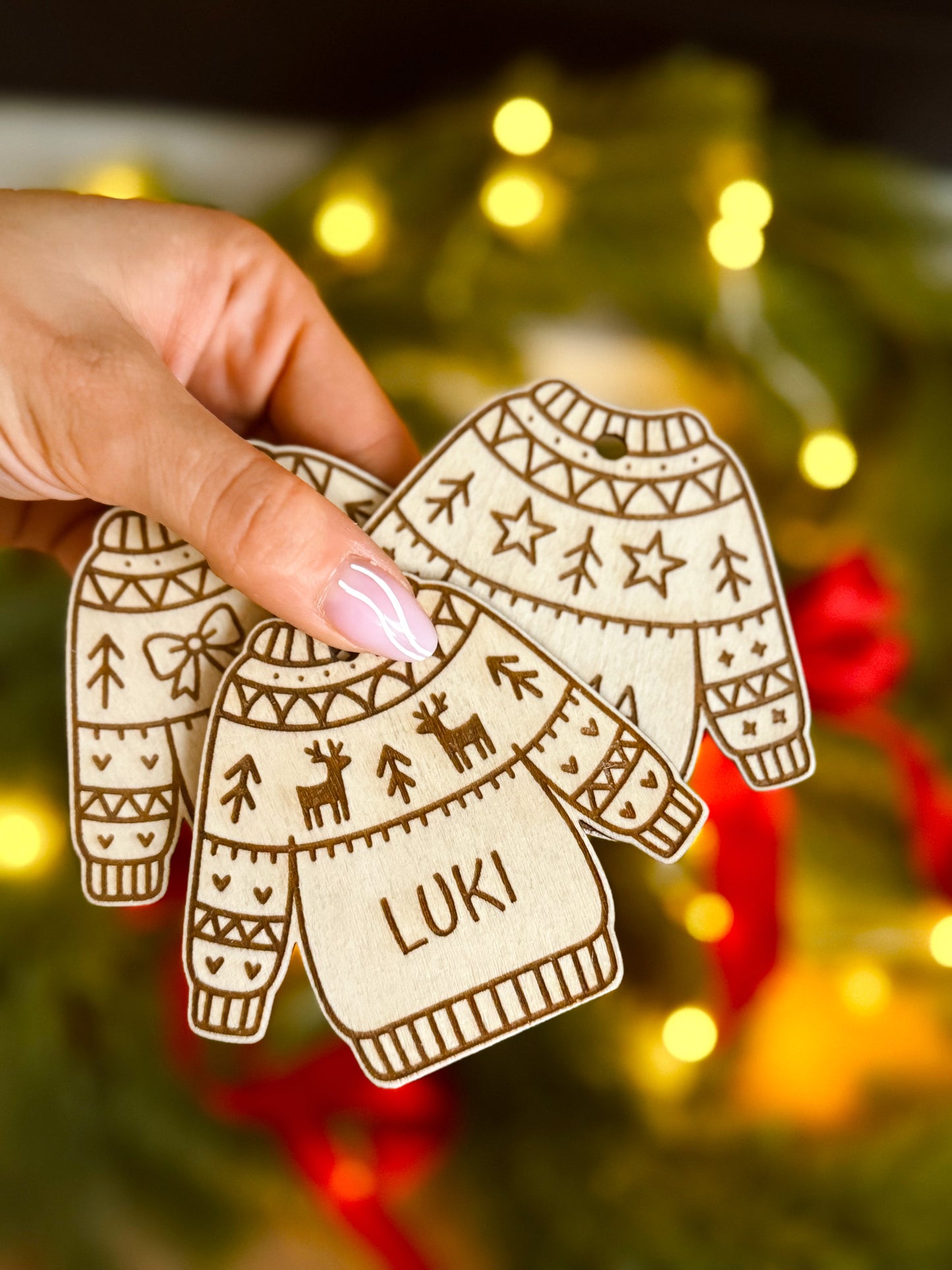 Vánoční ozdoba - Svetr