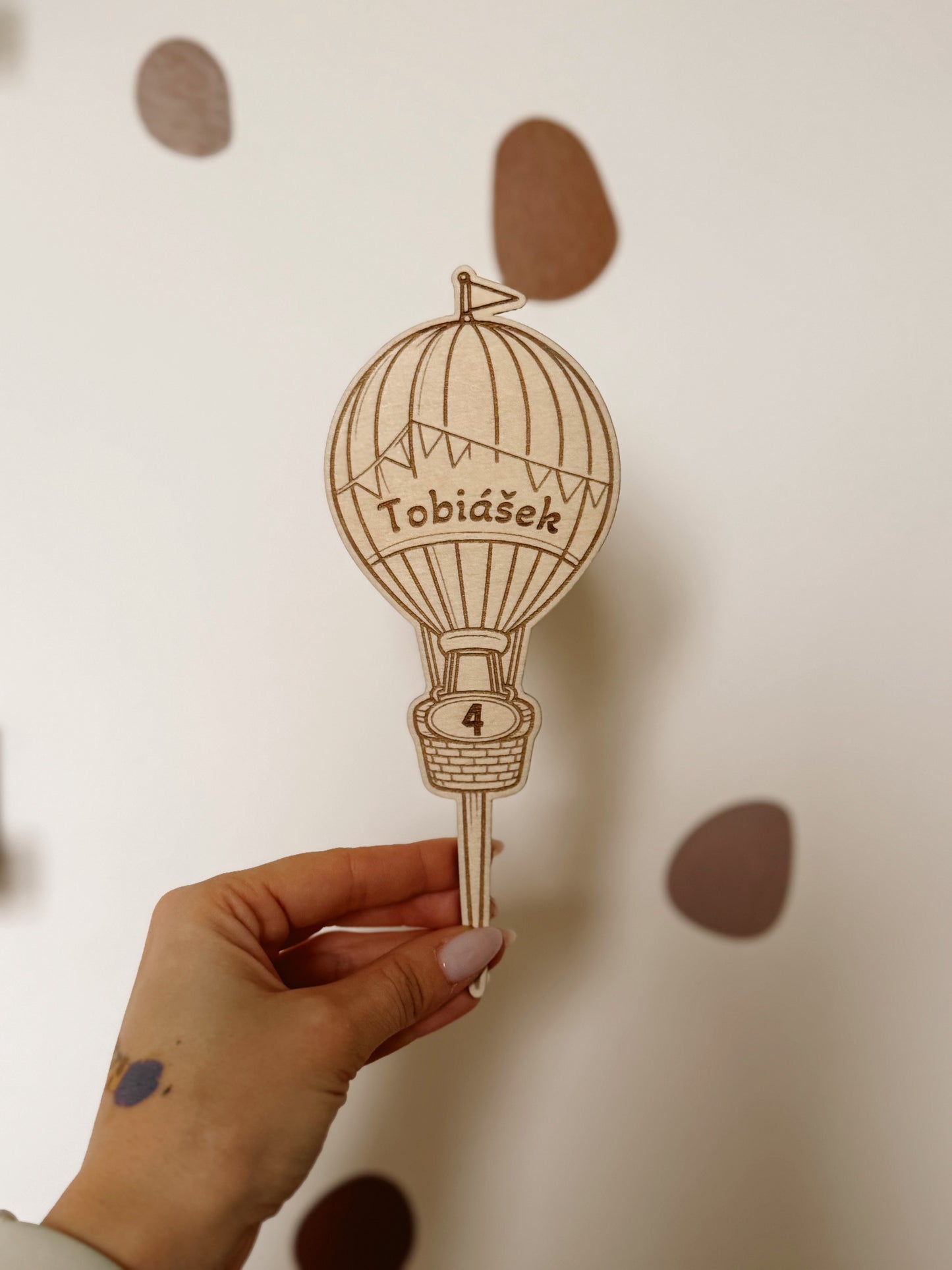 Zápich - Horkovzdušný balón